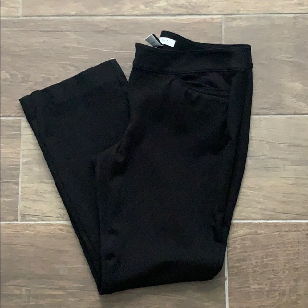 black pants